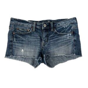 American Eagle Distressed Denim Jean Shorts